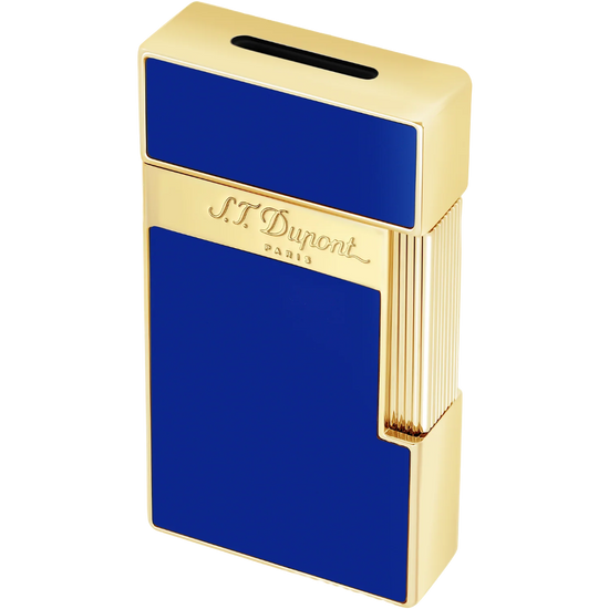 S.T. Dupont Biggy Lighter – Indigo Blue Lacquered