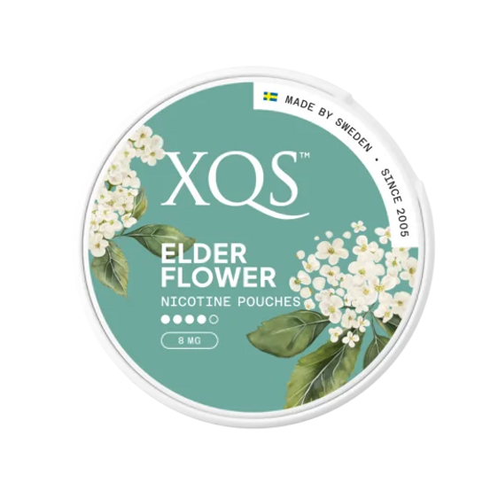 
XQS Nicotine Pouches Elder Flower - 8MG
