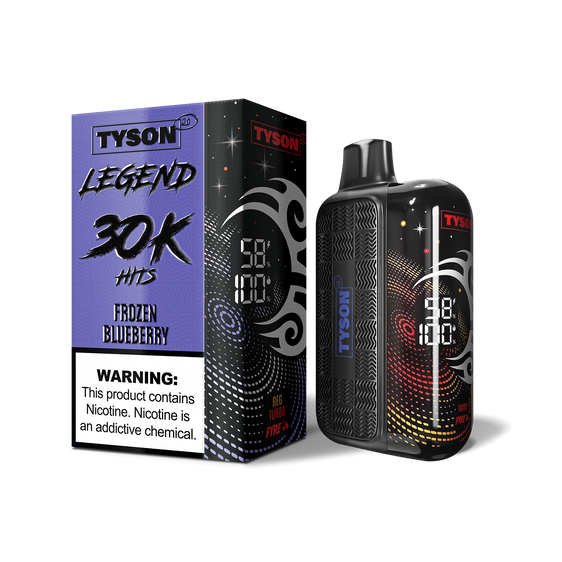 
Tyson 2.0 Legend 30,000 Puffs Disposable Vape - Frozen Blueberry