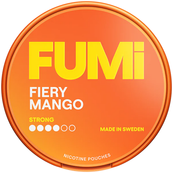 
Fumi Fiery Mango 8mg Nicotine Pouches (5 Pack)