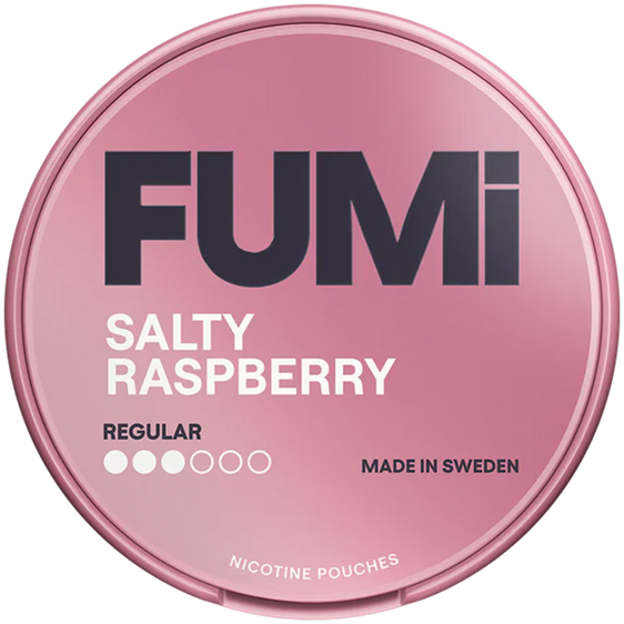 
Fumi Salty Raspberry Nicotine Pouches (5 Pack) - 4mg