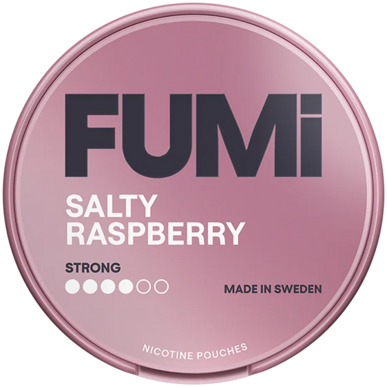 
Fumi Salty Raspberry Nicotine Pouches (5 Pack)