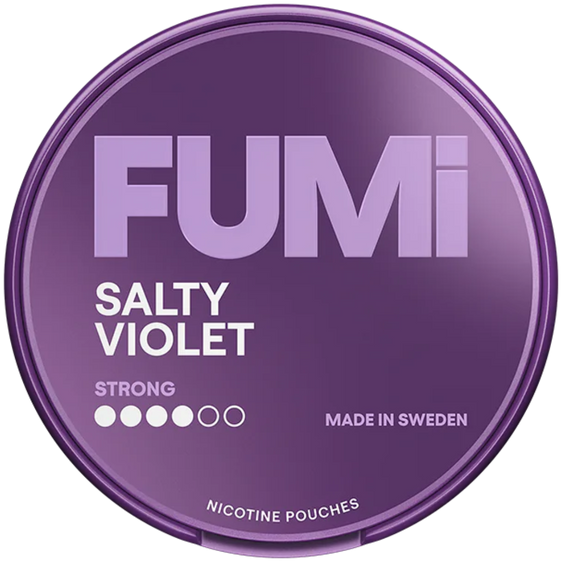 
Fumi Salty Violet Nicotine Pouches (5 Pack) - 8mg