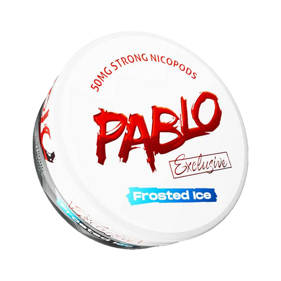 Pablo Exclusive Nicotine Pouches Frosted Ice 30MG - 5 Pack