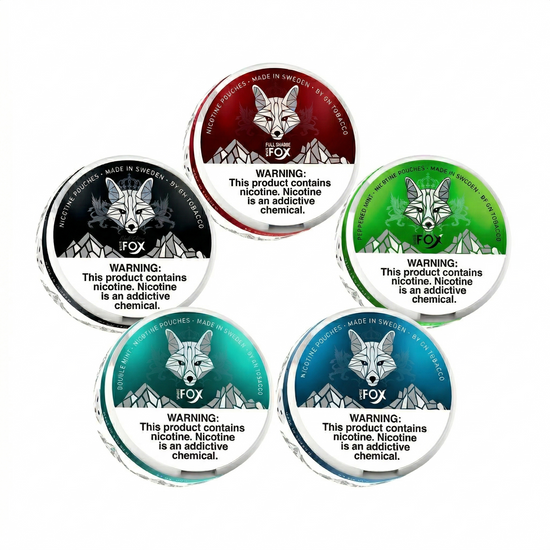 White Fox Nicotine Pouches Variety 5 Pack