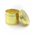 1" 4-Piece Magnetized Herb Grinder - Yellow Gold