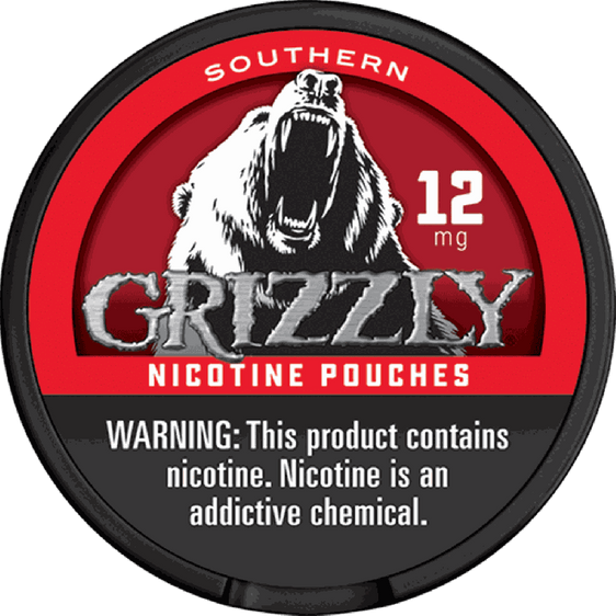 
Grizzly Nicotine Pouches - Southern