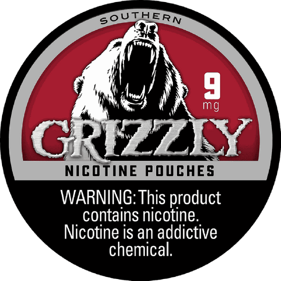 
Grizzly Nicotine Pouches - Southern