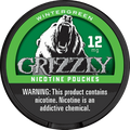 
Grizzly Nicotine Pouches - Wintergreen - 12mg