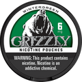 
Grizzly Nicotine Pouches - Wintergreen - 6mg