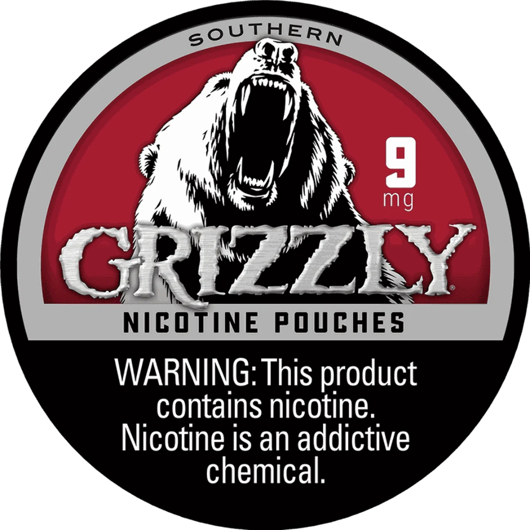 Grizzly Southern Nicotine Pouches 5 Pack