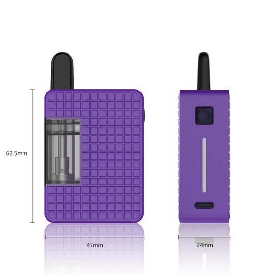 
Hamilton Devices Jetstream Mini - Self-Propelling 510 Vape Battery - Purple