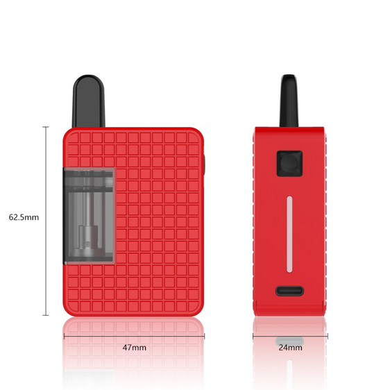
Hamilton Devices Jetstream Mini - Self-Propelling 510 Vape Battery - Red