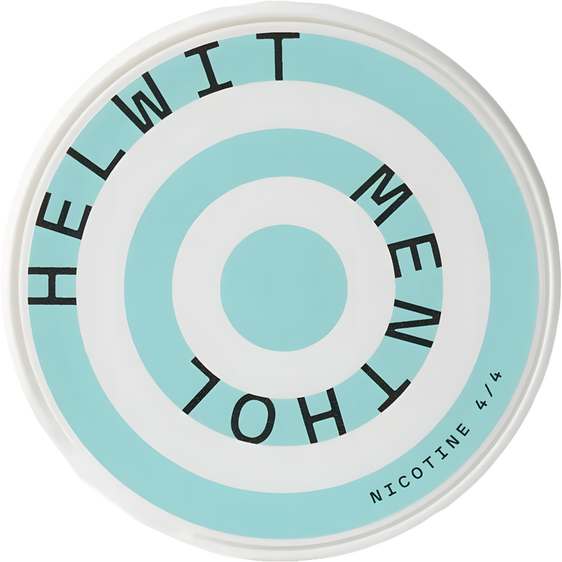 
Helwit Menthol 7.5mg Nicotine Pouches (5 Pack)