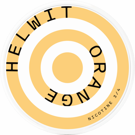 
Helwit Orange 4.5mg Nicotine Pouches (5 Pack)