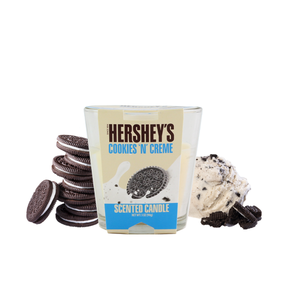
Hershey's Scented Candle - 3 oz Hershey's Cookies 'N' Cream