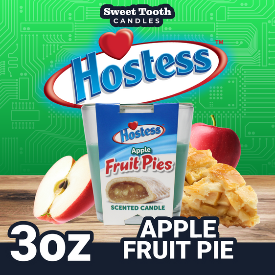 
Hostess Scented Candle - 3oz Apple Fruit Pies
