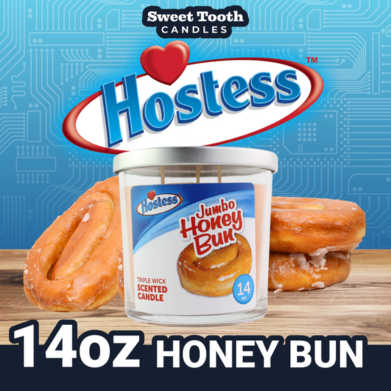 
Hostess Scented Candle - 14oz Jumbo Honey Buns