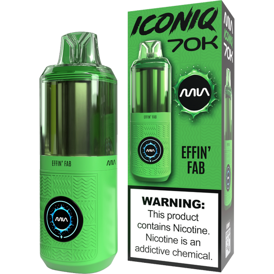 
MIA ICONIQ 70K Disposable Vape