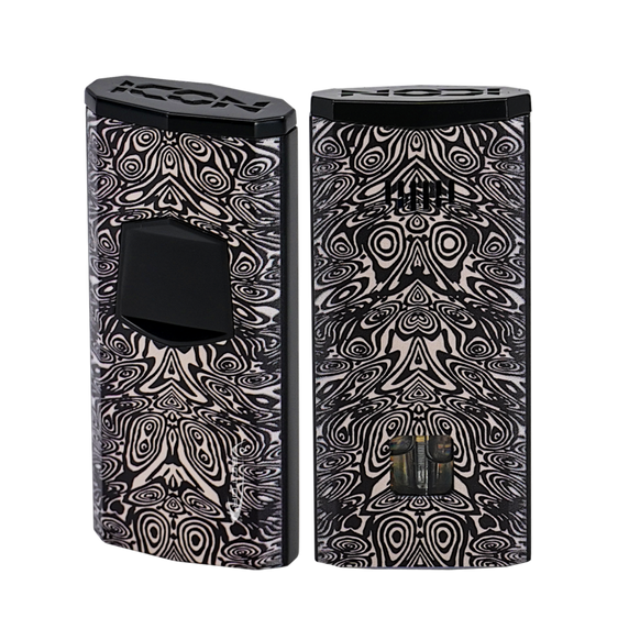 
Vector Icon IV Electric Flat Torch Lighter - Black Tan Ripple