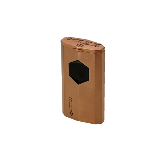 
Vector Icon III Electric Quadruple Flame Torch Lighter - Copper Satin