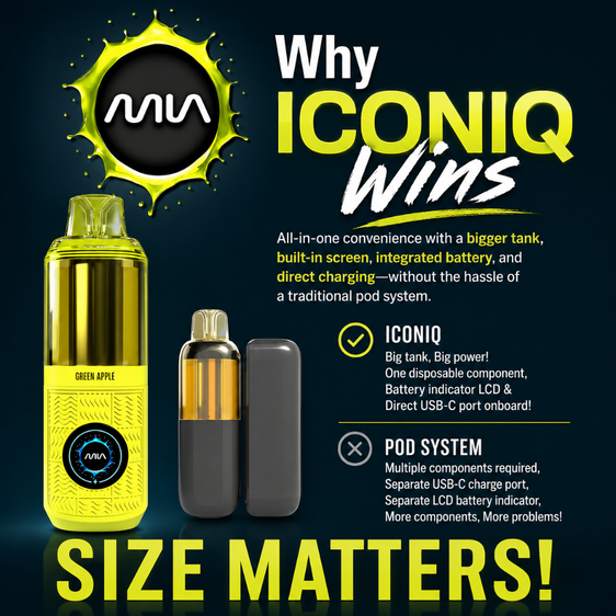 
MIA ICONIQ 70K Disposable Vape