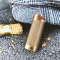 Brass Gold Sleeve Case for BIC Lighter