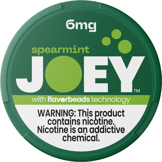 
JOEY Spearmint Nicotine Pouches 6mg (5 Pack)