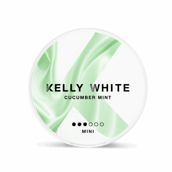 Kelly White Nicotine Pouches Cucumber Mint Mini 5MG - 5 Pack