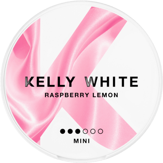 
Kelly White Raspberry Lemon Mini 5.5mg Nicotine Pouches (5 Pack)
