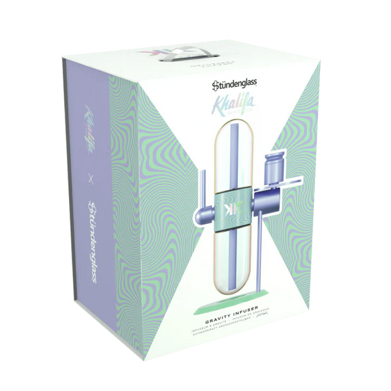 
Stundenglass - Gravity Hookah V2 - Khalifa Violet Sky Mints