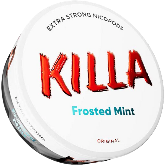 
Killa Frosted Mint 13.2mg Nicotine Pouches (5 Pack)