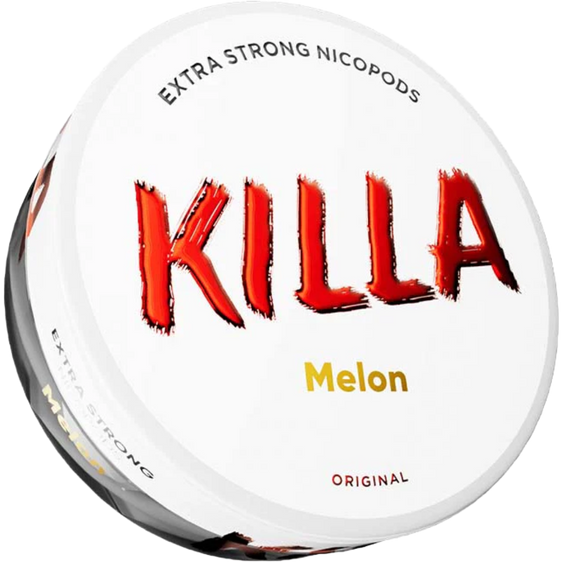 
Killa Melon 13.2mg Nicotine Pouches (5 Pack)