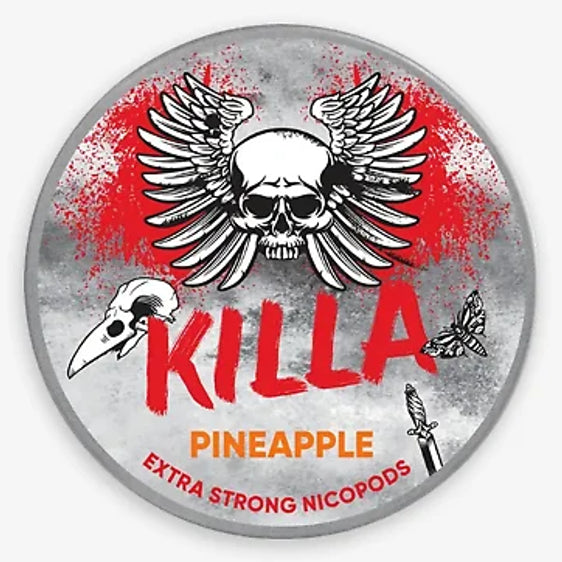
Killa Nicotine Pouches Pineapple 13.2mg - 5 Pack