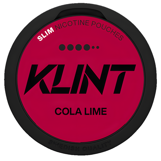
Klint Cola Lime 11.2mg Nicotine Pouches (5 Pack)