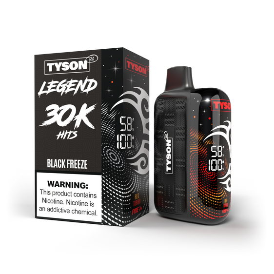 
Tyson 2.0 Legend 30,000 Puffs Disposable Vape - Black Freeze
