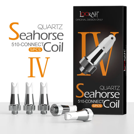 Lookah Seahorse Coil IV – Quartz Tip