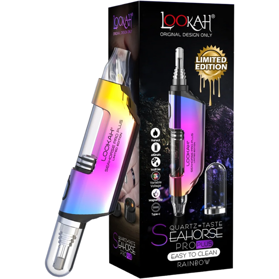 
Lookah Seahorse Pro Plus - Electric Nectar Collector - Rainbow (Limited Edition)