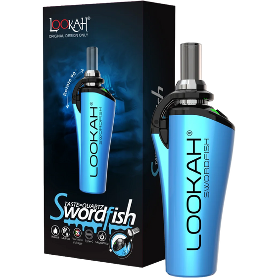 
Lookah Swordfish Wax Pen - Blue