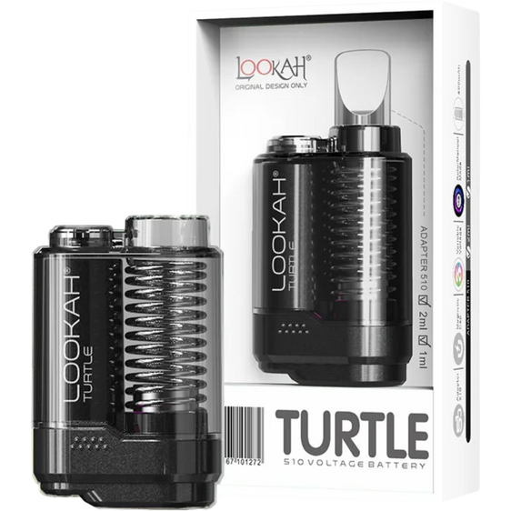 
Lookah Turtle 510 Vape Battery - Black