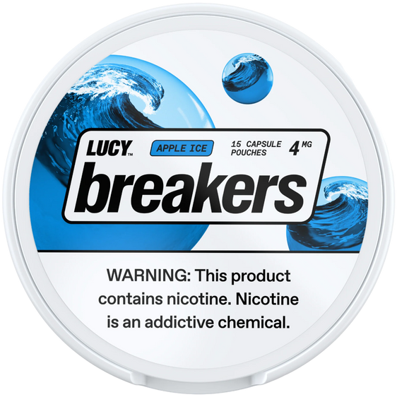 
Lucy Breakers Apple Ice Nicotine Pouches (5 Pack) - 4mg