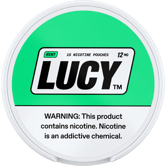
Lucy Mint Nicotine Pouches (5 Pack)