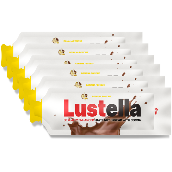 
Lustella Infused Hazelnut Banana Spread - 6 Pack