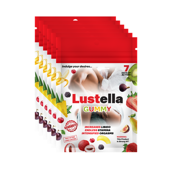 
Lustella Fruit Gummy - 6 Pack