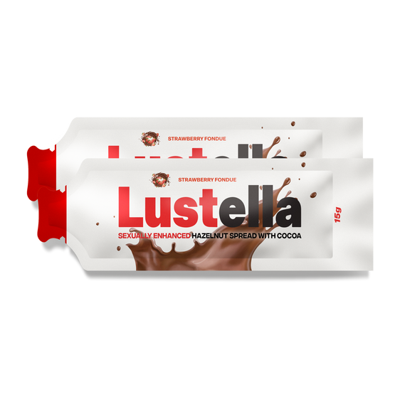 
Lustella Infused Hazelnut Strawberry Spread - 2 Pack