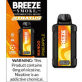
Breeze Stratus 0% Nicotine Disposable Vape (15,000 Puffs) - Mango Pineapple