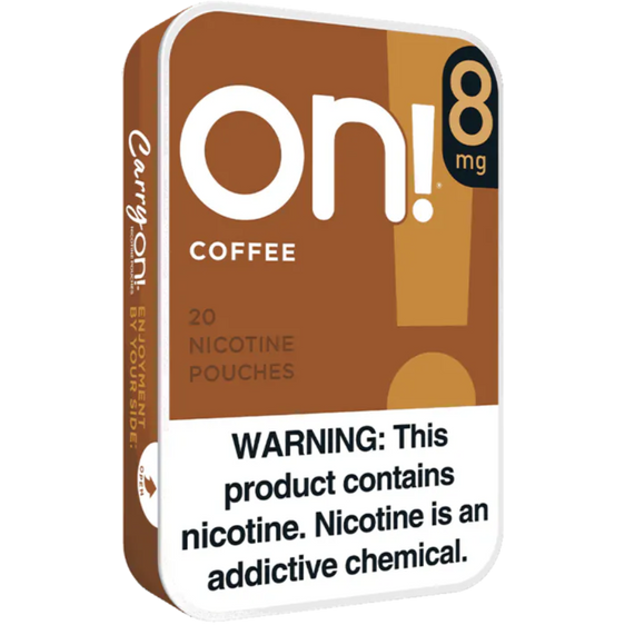 
ON! Coffee Nicotine Pouches (5 Pack) - 8mg