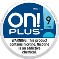 
ON! Plus Mint Nicotine Pouches (5 Pack) - 9mg