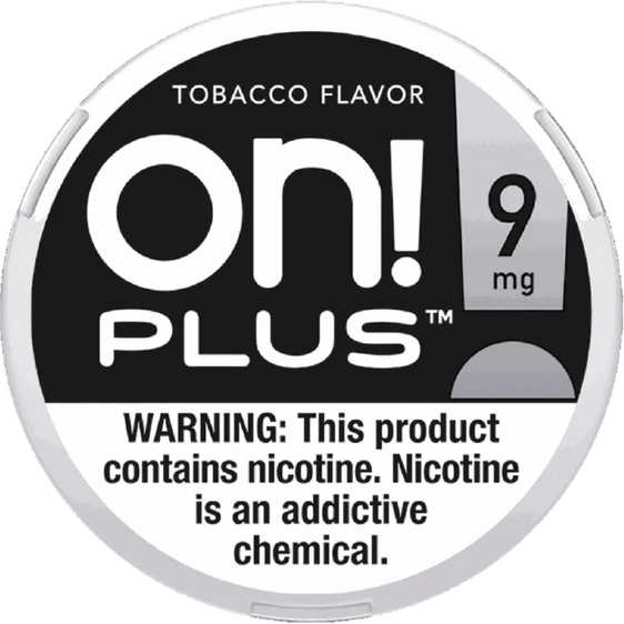
ON! Plus Tobacco Nicotine Pouches (5 Pack)