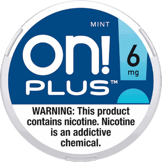 
ON! Plus Mint Nicotine Pouches (5 Pack)
